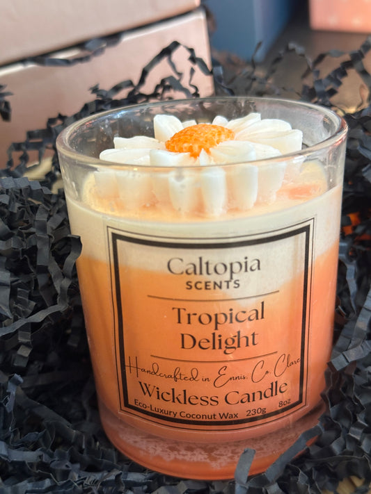 Tropical Delight (🌸Spring) - Wickless Candle 20cl
