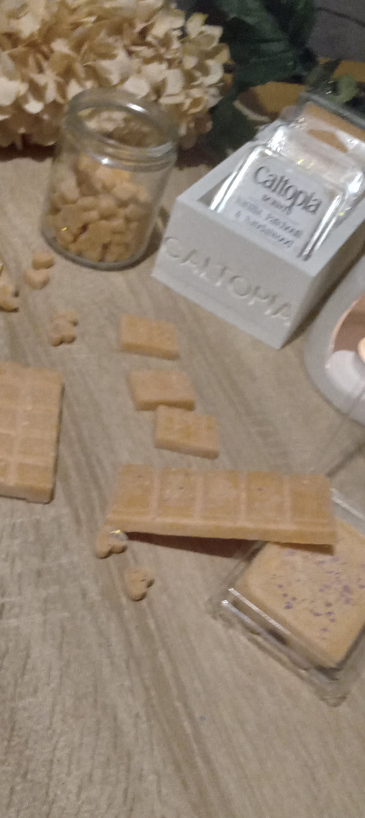 Vanilla, Patchouli & Sandalwood - Snap Bar Wax Melt (50g)