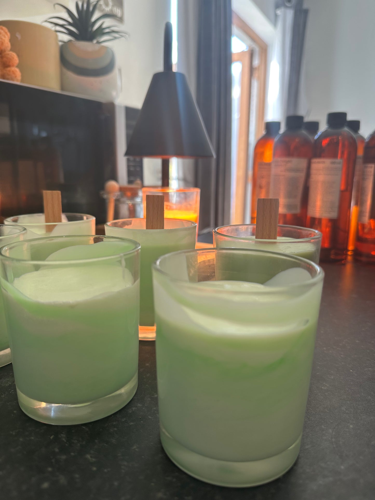 Limoen, Basilicum & Mandarijn - Wickless Kaars 20cl