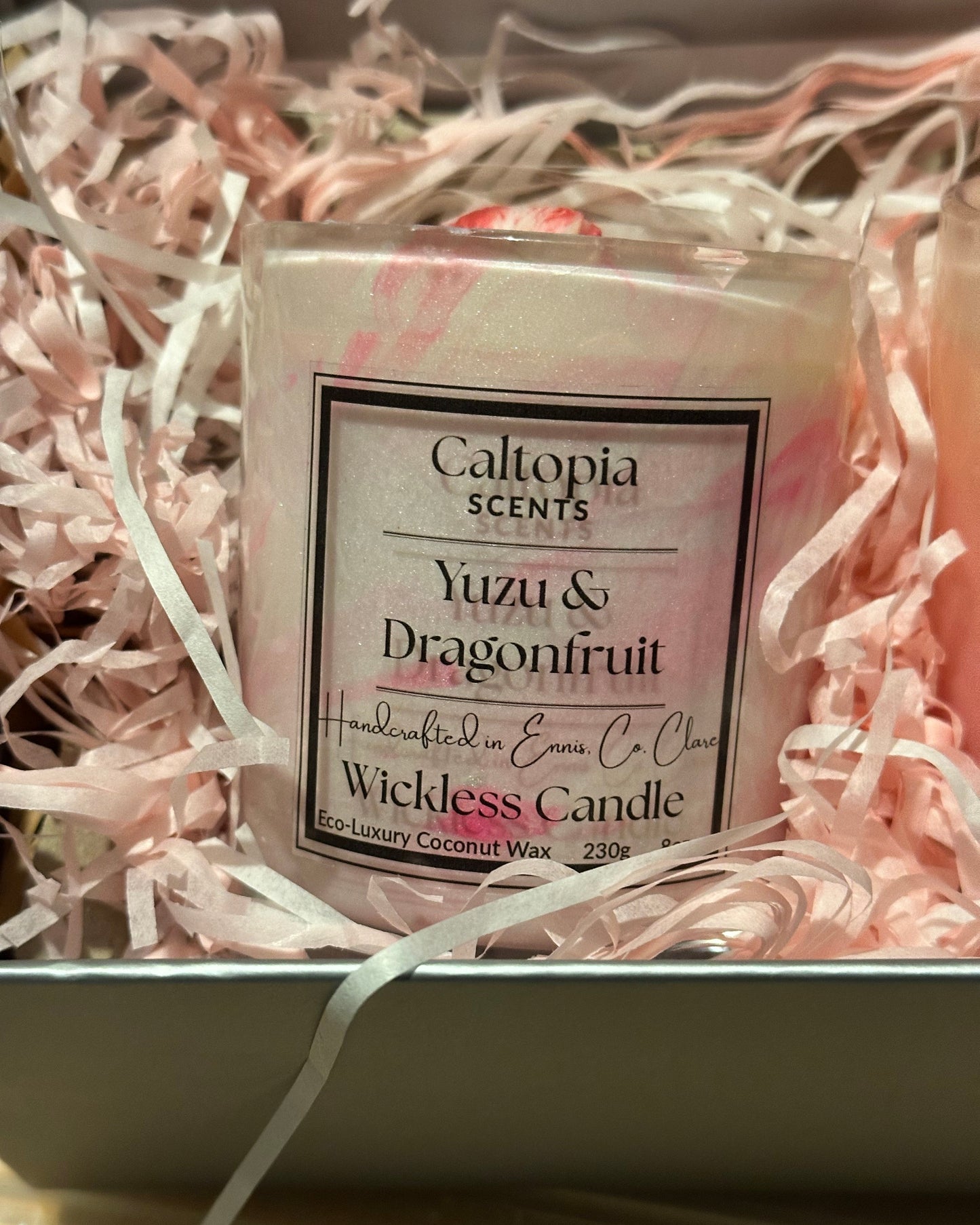 Yuzu & Dragonfruit (🌸Lente) - Vochtarme Kaars 20cl